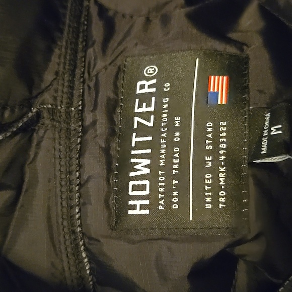 NWT Black Howitzer Mens Med. Packable Hoodie - Picture 6 of 9